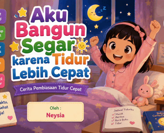 Aku Bangun Segar karena Tidur Lebih Cepat