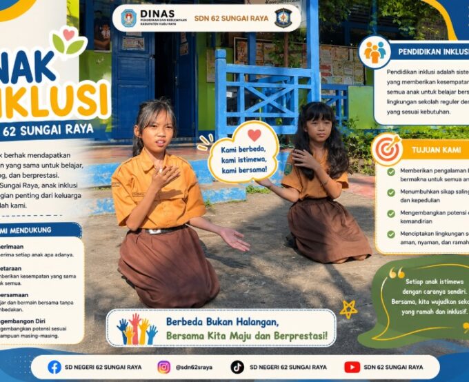 Langkah Kecil, Prestasi Besar: Anak Inklusi SDN 62 Sungai Raya Tampil Memukau di Panggung Tari
