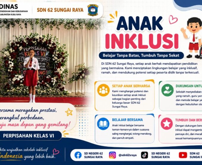 Menginspirasi di Panggung Perpisahan Kelas VI